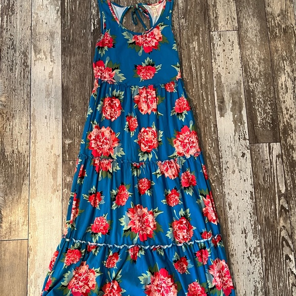 MATILDA JANE No End Tiered Maxi Dress M - Picture 2 of 4